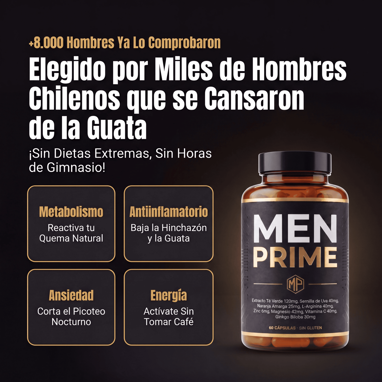 MENPRIME® - Recupera un aspecto firme y masculino.